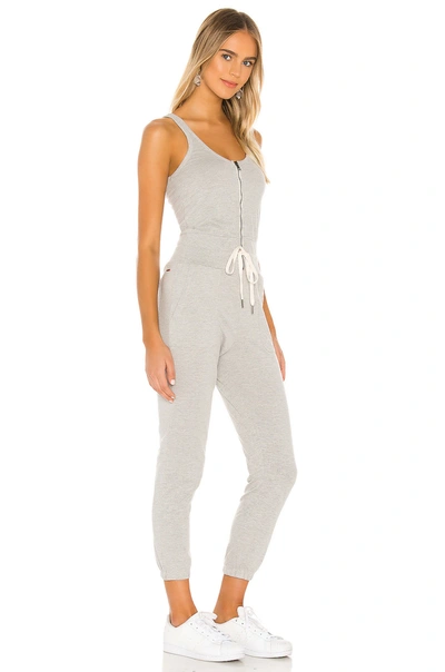Shop N:philanthropy Griffith Jumpsuit In Heather Grey