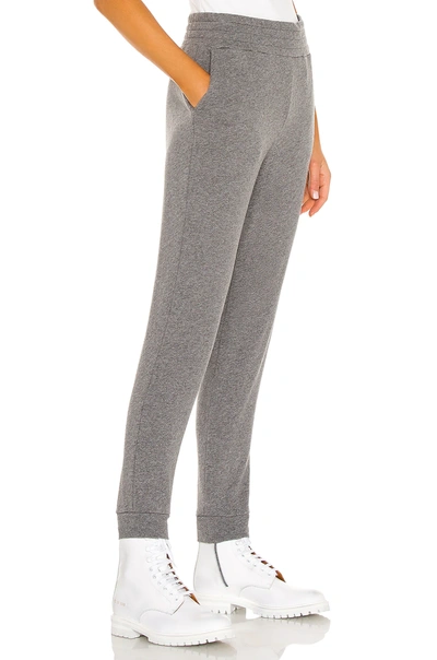 Shop Alice And Olivia Shavon Sweatpant Jogger In Charcoal