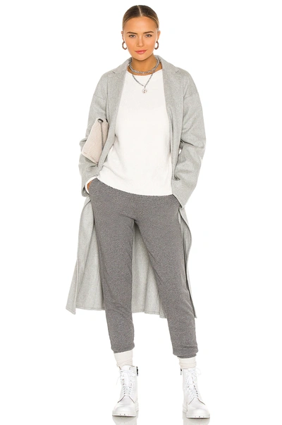 Shop Alice And Olivia Shavon Sweatpant Jogger In Charcoal