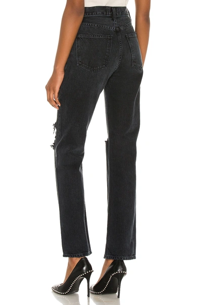 Agolde Lana Mid Rise Vintage Straight Jeans In Disorder