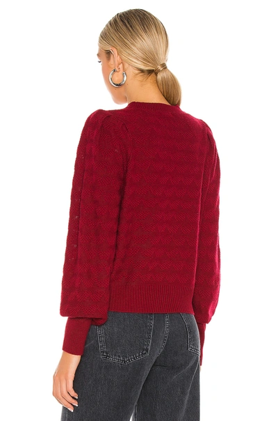 Shop Joie Nadalia Sweater In Rhubarb
