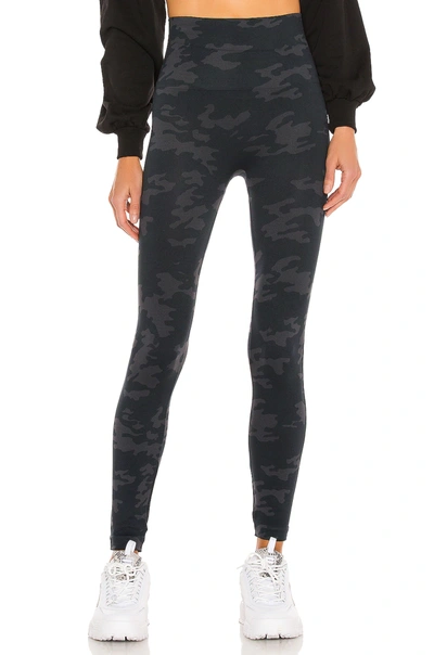 Shop Spanx Look At Me Now Leggings In Black Camo