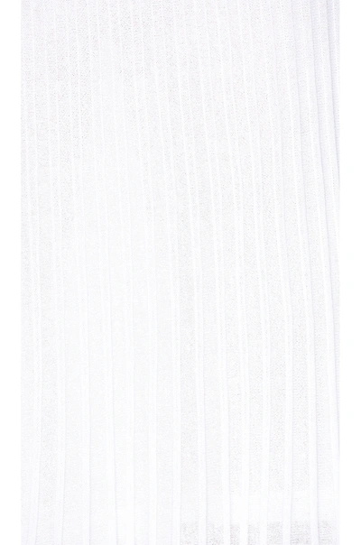 Shop 525 America Pleat Skirt In Bleach White