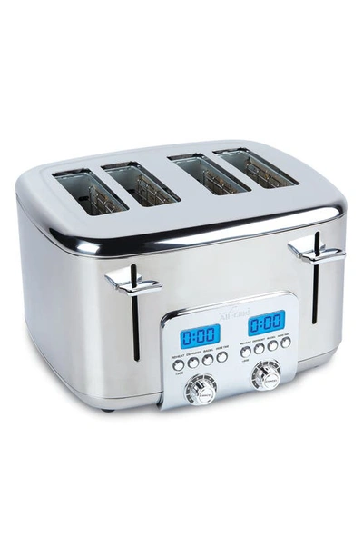 Shop All-clad 4-slice Digital Toaster In Silver