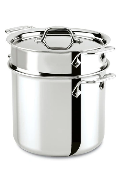 Shop All-clad D3 7-quart Stainless Steel Pasta Pentola