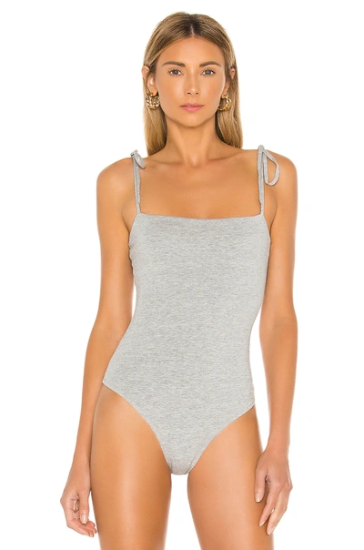 Shop Privacy Please Keagan Bodysuit In Grey