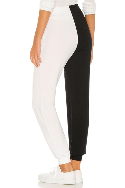 Shop Lovers & Friends Colorblocked Jogger In Black White