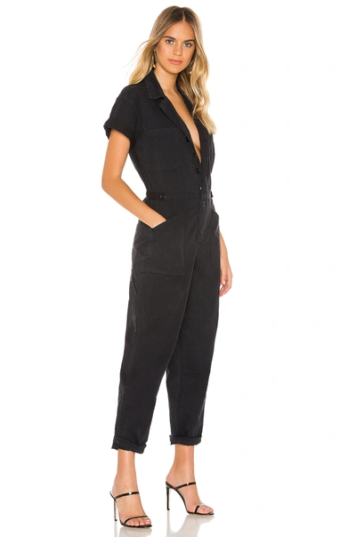 Pistola Grover Button-front Boilersuit In Fade To Black