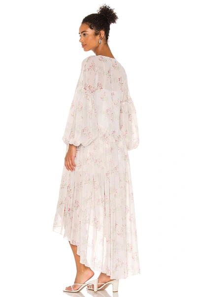Shop Majorelle The Foat Midi Dress In Lavender Floral