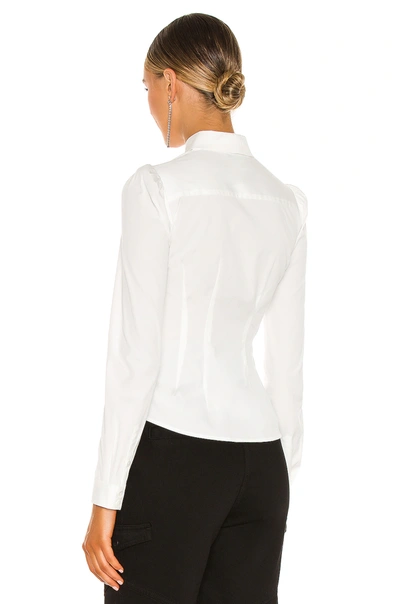 Shop Fleur Du Mal Bella Shirt In Ivory