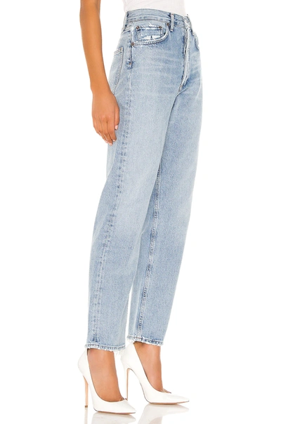 Agolde 90s Pinch Waist High Rise Jeans Light Blue A154d-1141