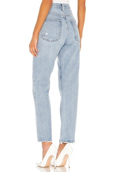 Agolde 90s Pinch Waist High Rise Jeans Light Blue A154d-1141