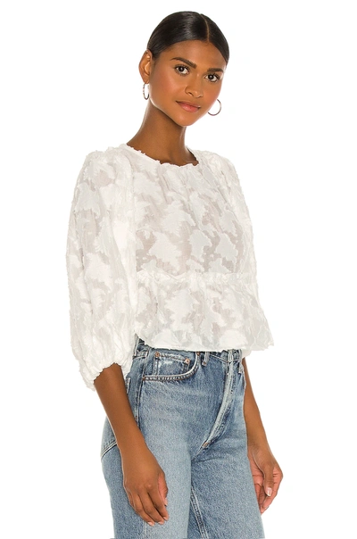 Shop Free People Callie Top In Ivory