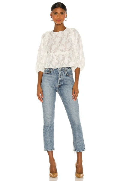 Shop Free People Callie Top In Ivory