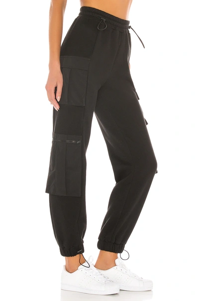 Shop Danielle Guizio Cargo Pants In Black