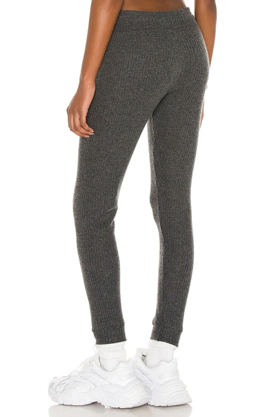 Shop Beyond Yoga Waffle Easy Sweatpant In Charcoal