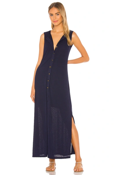 Shop Callahan Mira Dress In Navy