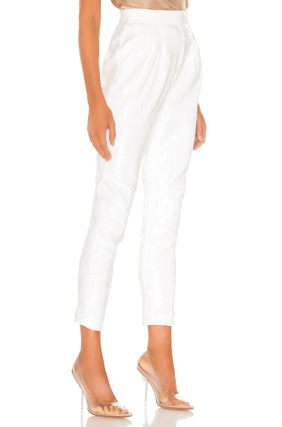 Shop Nbd Frances Pant In Ivory