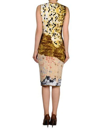 Shop Givenchy Knee-length Dress In Ocher