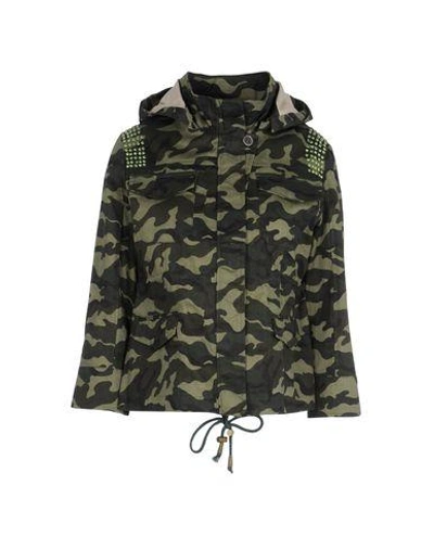 Shop Beayukmui Jacket In Military Green
