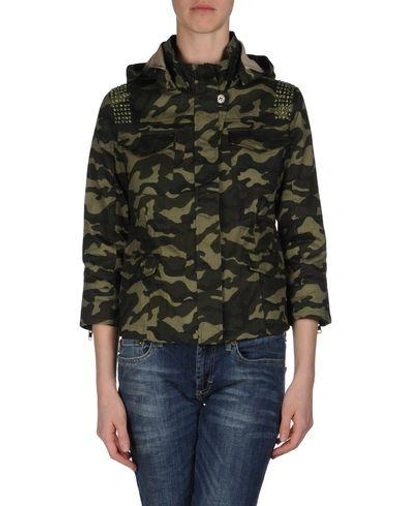 Shop Beayukmui Jacket In Military Green