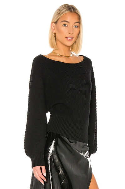 Shop L'academie Indre Sweater In Black