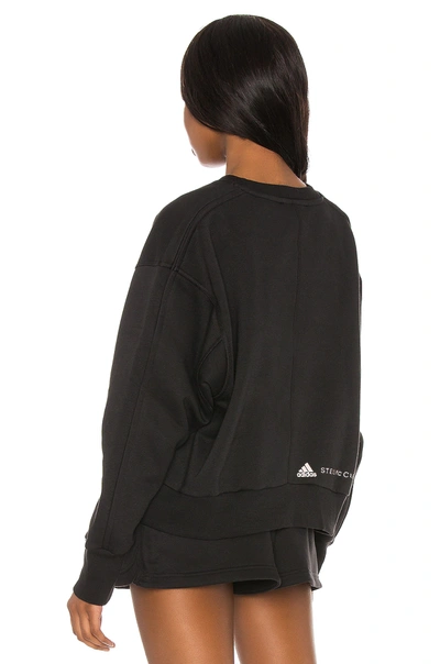 Shop Adidas By Stella Mccartney Sweatshirt In Black