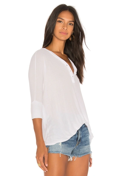 Michael Lauren Amos Tee In White