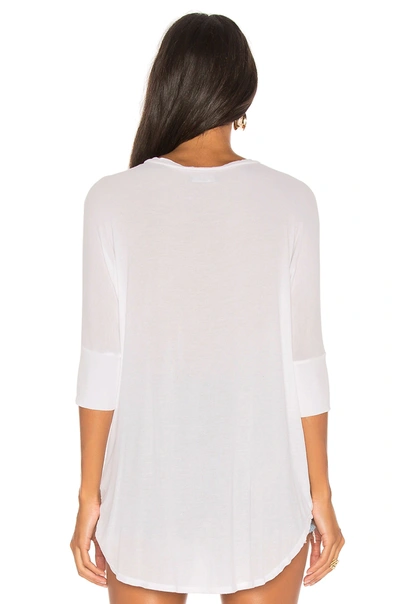 Michael Lauren Amos Tee In White