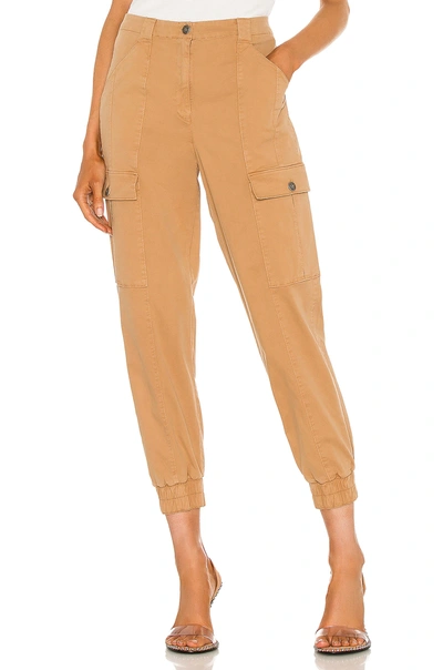 Shop Cinq À Sept Skinny Kelly Pant In Gold