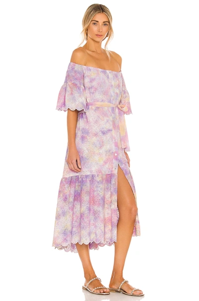 Shop Sundress Sandra Dress In Eyelet Ivory