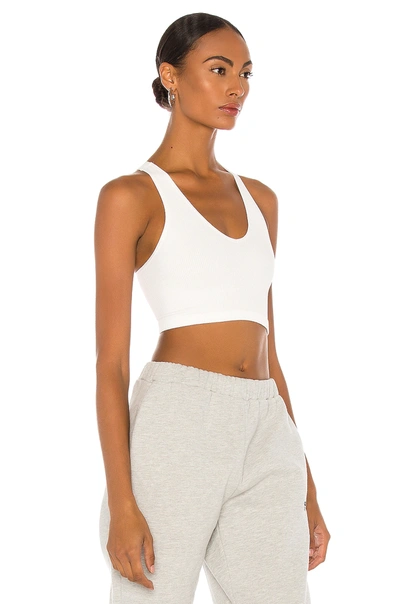 Free People X Fp Movement Free Throw Crop Top In White