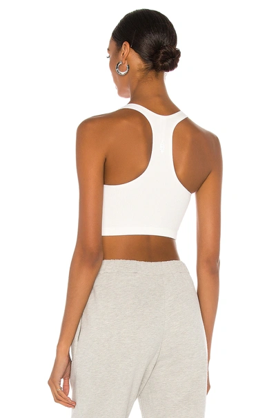 Shop Free People X Fp Movement Free Throw Crop Top In White