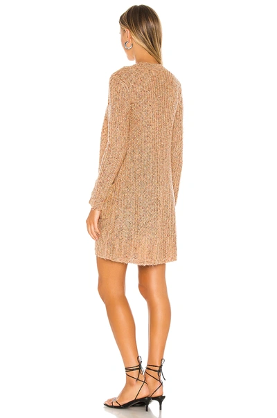 Shop Bb Dakota Yarning For You Sweater In Caramel