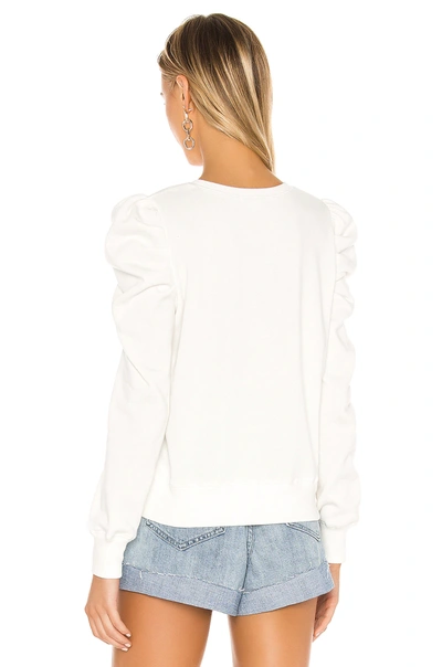 Shop Rebecca Minkoff Janine Sweatshirt In Ecru