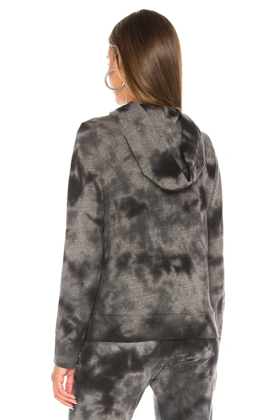 Shop Monrow Pullover Hoody In Crystal Tie Dye