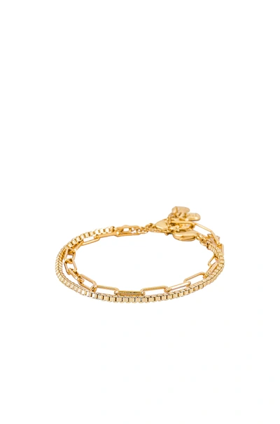 Shop Baublebar Ainsley Bracelet Set In Gold