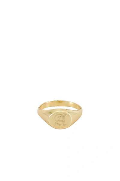 Shop The M Jewelers Ny Signet Ring In Gold