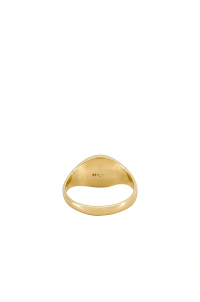 Shop The M Jewelers Ny Signet Ring In Gold