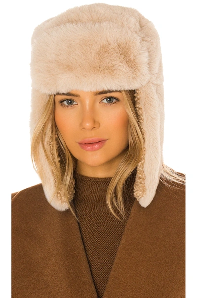 Shop Hat Attack Trapper In Light Taupe