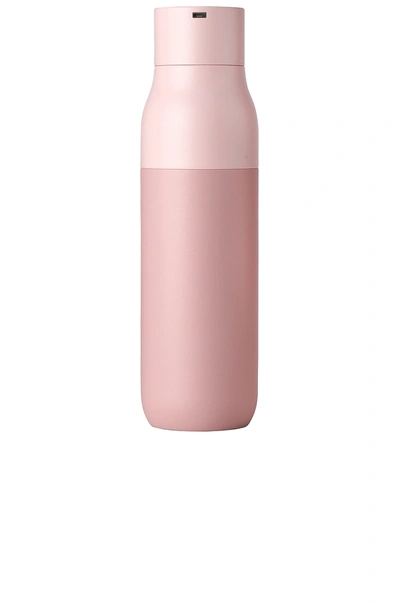 Shop Larq Self Cleaning 17 oz Water Bottle In Himalayan Pink
