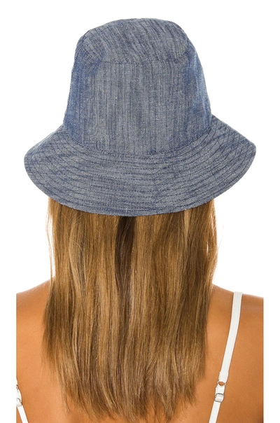 Shop Genie By Eugenia Kim X Revolve Sara Bucket Hat In Blue Multi