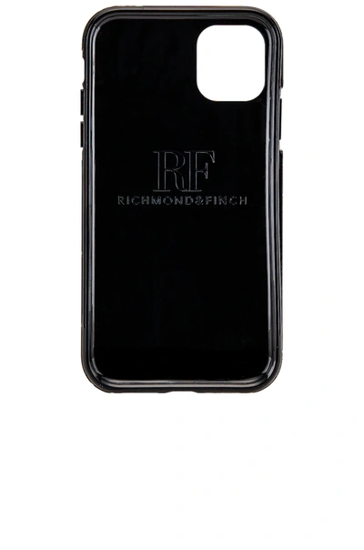 RICHMOND & FINCH BLACK MARBLE IPHONE 11 壳 – 黑色大理石纹
