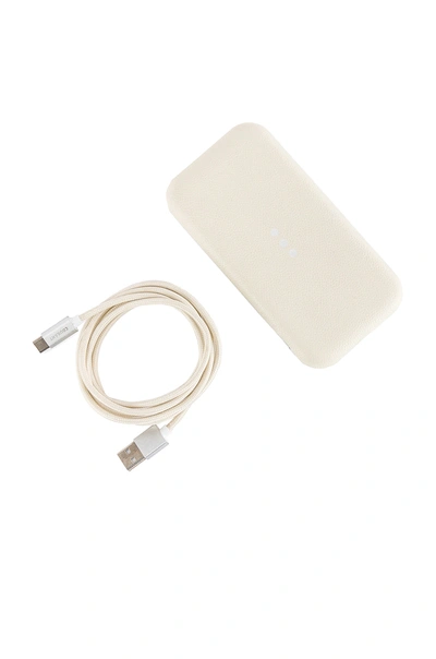Shop Courant Carry:1 Portable Charger In Bone