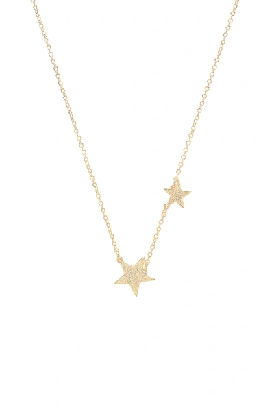 Shop Gorjana Super Star Necklace In Gold