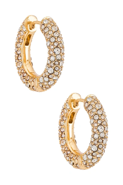 Shop Baublebar Carina Huggie Hoops In Clear