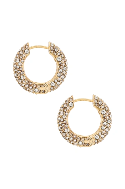 Shop Baublebar Carina Huggie Hoops In Clear