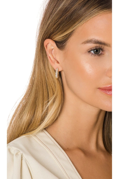 Baublebar Carina Huggie Hoops In Clear