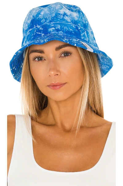 Shop Frankies Bikinis X Revolve Jax Bucket Hat In Ocean Tie Dye