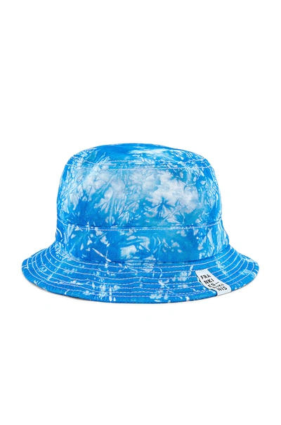 Shop Frankies Bikinis X Revolve Jax Bucket Hat In Ocean Tie Dye